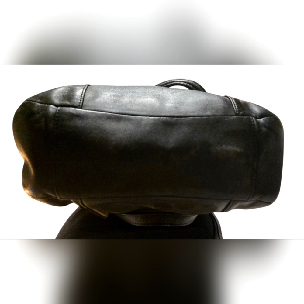 Coach Black Leather Crossbody Bag - Picture 5 of 9